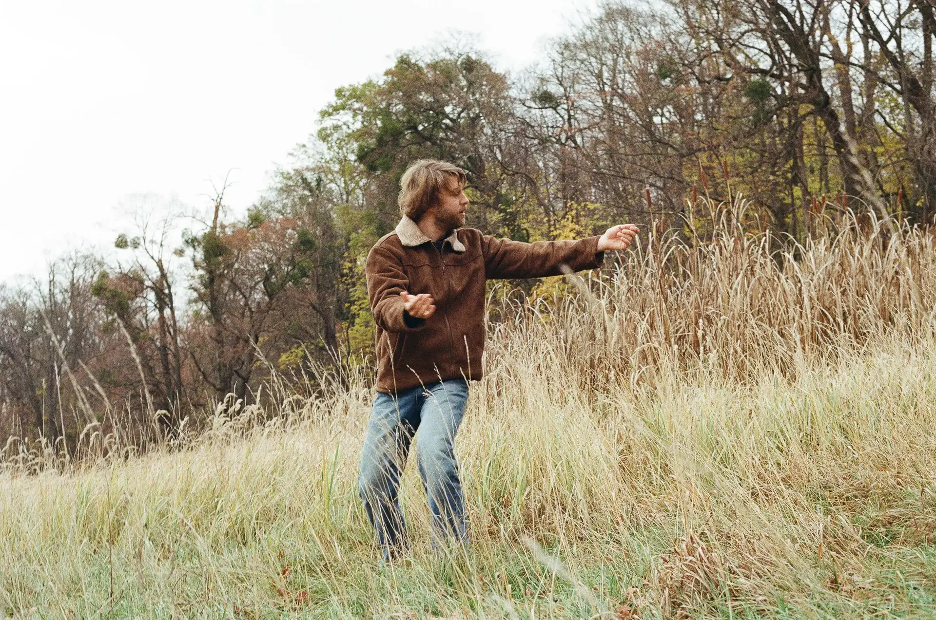 Simeon dancing in the nature