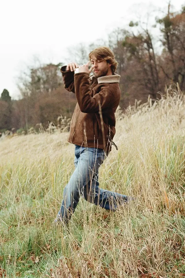 Simeon dancing in the nature